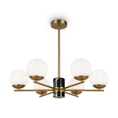 Afbeelding van Maytoni Hanglamp Marble Messing Ø67