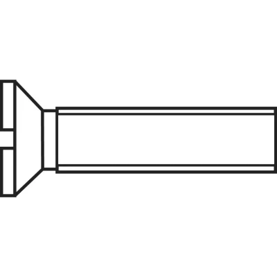 Afbeelding van TOOLCRAFT M2*12 D963 4.8:A2K 194831 Verzonken schroeven M2 12 mm Sleuf DIN 963 Staal Verzinkt 100 stuk(s)