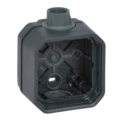 Afbeelding van Legrand Plexo Opbouwdoos 1 Mechanisme 1Xm20 Ingang Ip55 Ik08 Antraciet