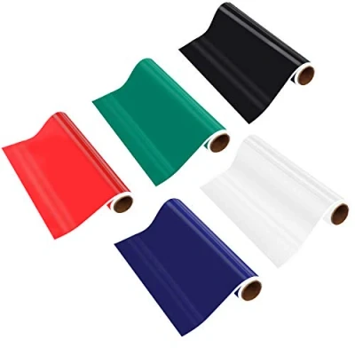 Afbeelding van Belle Vous Rode, Witte, Groene, Blauwe &amp; Zwarte Zelfklevende Vinyl Rol 30cm x 3 m Permanente Folie Voor Kunst en Hobby Borden Scrapbooken Silhouetten Cameo Knippen Voertuig Stickers