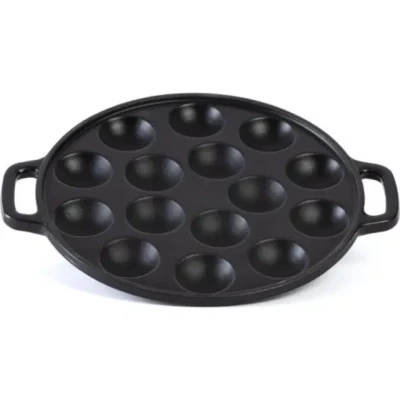 Afbeelding van Cookinglife Poffertjespan Cast Iron 24 x 29 cm