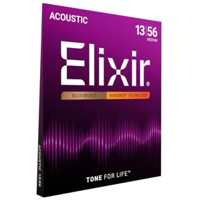 Afbeelding van Elixir EL 11102 Nanoweb coating snaren medium