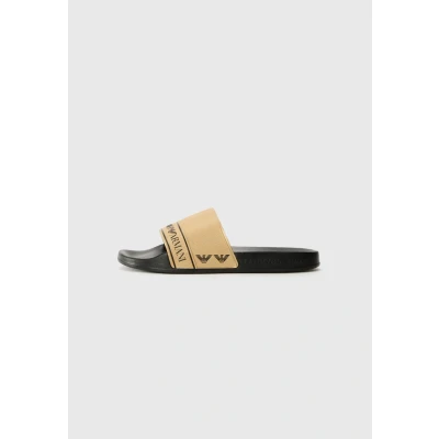 Afbeelding van EA7 Emporio Armani Water Sports Unisex Badslippers, Maat: 37, Black/gold Kunststof