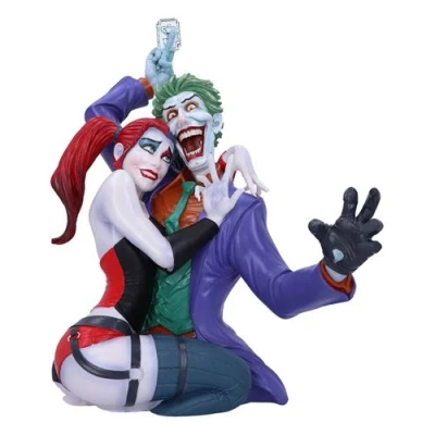 Image de Buste Collector Dc Comics Harley Quinn Et Le Joker 375cm