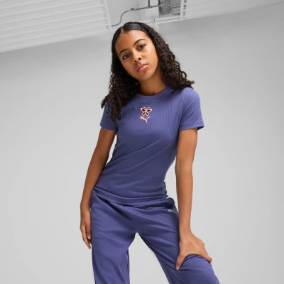 Afbeelding van Puma Graphics Tshirt print voor kinderen, Maat: 164, Blue crystal