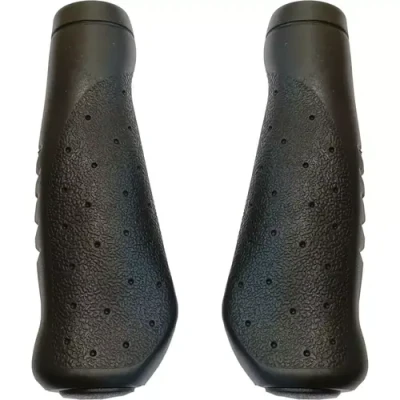 Afbeelding van FALKX Black Belt handvatten, zwart. Lengte 135/135mm (werkplaatsverpakking)