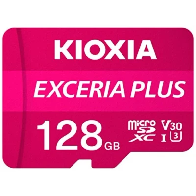 Afbeelding van Kioxia EXCERIA PLUS microSDHC kaart 32 GB A1 Application Performance Class, UHS I, v30 Video Speed Class vermogensstandaard, Schokbestendig, Waterdicht