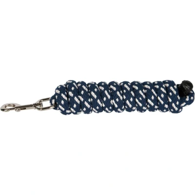 Afbeelding van Harry&#039;s Horse Halstertouw Mounty Zilver Muskaton Navy 2m