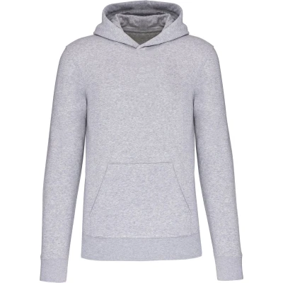 Afbeelding van Kariban Ecologische kindersweater met capuchon K4029 Oxford Grey