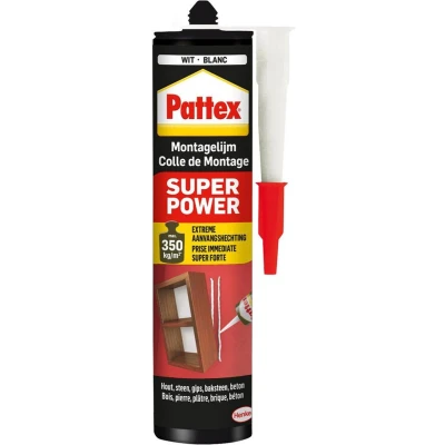 Afbeelding van Pattex Montagelijm Montagekit Super Power 400 gram