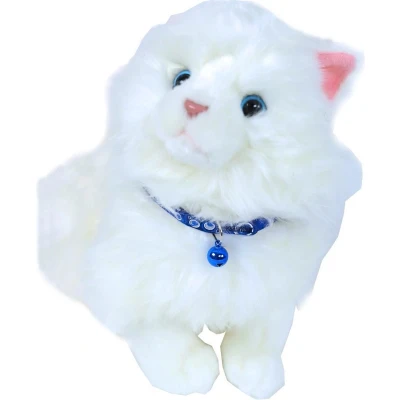 Afbeelding van Kattenhalsband nylon bubble blauw reflecterend