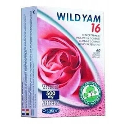 Afbeelding van Orthonat Wild Yam 16 500mg Capsules 60st