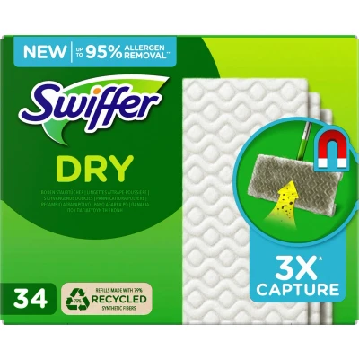 Afbeelding van Swiffer Dry Stofwisdoekjes navulling doosje a 34 stuks