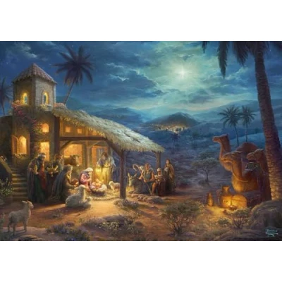 Afbeelding van Schmidt Spirit De Kerststal, 1000 stukjes