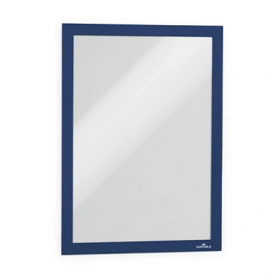 Image de Durable duraframe support mural cadre daffichage adhésif a3 rouge lot de 2 487307