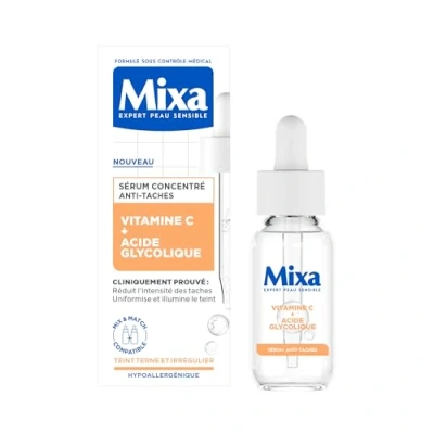 Image de Mixa Sérum Concentré Anti Taches Pour les Teints Ternes Enrichi en Vitamine C et Acide Glycolique 30 ml
