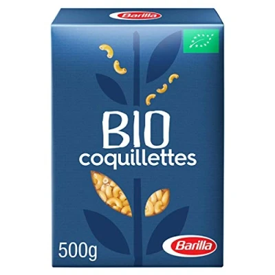 Afbeelding van Barilla Bio Schelpen van harde tarwe uit biologische landbouw 500 g 3 stuks