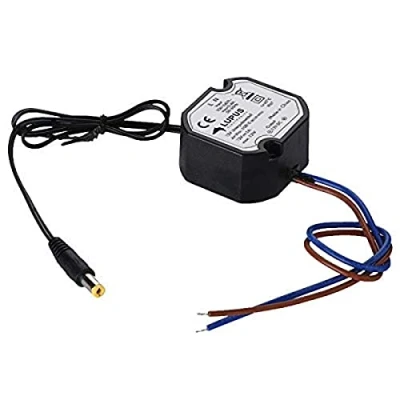 Afbeelding van Lupus Electronics 10810 inbouwvoeding 12 V 1 A voor ruimtebesparende montage met DC stekker