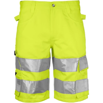 Afbeelding van ProJob 6536 SIGNALISATIESHORT EN ISO 20471 KLASSE 2 646536 Geel