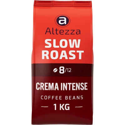 Afbeelding van 34% korting Altezza Slow Roast Crema Intense Koffiebonen, 1 kg