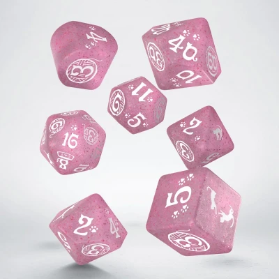 Afbeelding van Q Workshop Cats Dice Set Daisy (7)