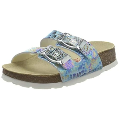 Afbeelding van Superfit Meisjes Fussbettpantoffeln pantoffels, Blauw 8010
