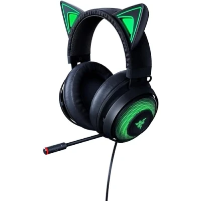 Afbeelding van Razer Kraken Gaming Headset Kitty Edition PC Zwart