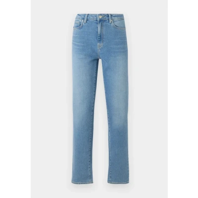 Afbeelding van ONLY Onlemily Jeans Tapered Fit, Dames, Maat: 27x34, Medium blue denim