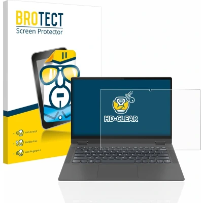 Afbeelding van BROTECT Screenprotector voor Lenovo IdeaPad Flex 5 14&quot; 16:9 Folie Beschermfolie transparant