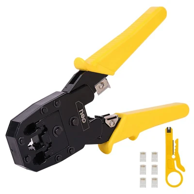Afbeelding van Deli Tools Ethernet krimptang 4/6/8P RJ45/RJ14/RJ12/RJ9, EDL2468