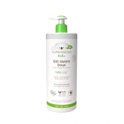 Afbeelding van Alphanova Baby Biologische Kamille Wasgel 400 ml