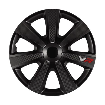 Afbeelding van Gorecki Wieldoppenset VR Carbon 14&quot; zwart 2211112