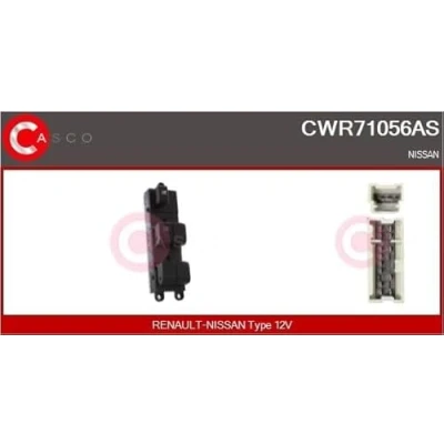 Afbeelding van CASCO CWR71056AS Schakelaar, raamopener Voor NISSAN: Qashqai / Qashqai+2 I