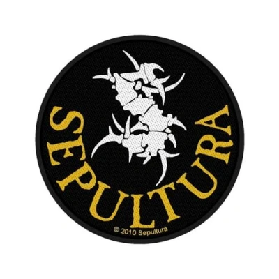 Afbeelding van Sepultura Circular Logo Patch Multicolours