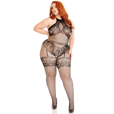 Afbeelding van Bodystocking Net Zwart