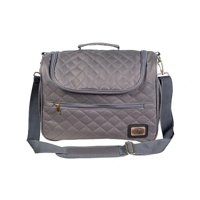 Afbeelding van HKM Poetstas Berry Taupe/Goud