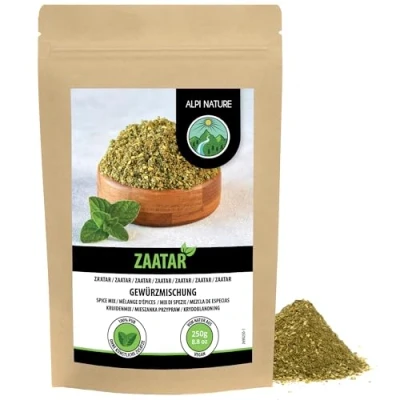 Image de Alpi Nature Zaatar Mélange d&#039;Épices 250g, Melange Za&#039;atar, Libanais pour la Cuisine
