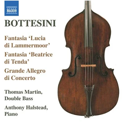 Afbeelding van Thomas Martin, Anthony Halstead Bottesini: Chamber &amp; Vocal Works (CD)