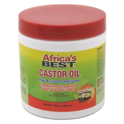 Afbeelding van Africas Best Castor Oil Hair &amp; Scalp Conditioner 149gr