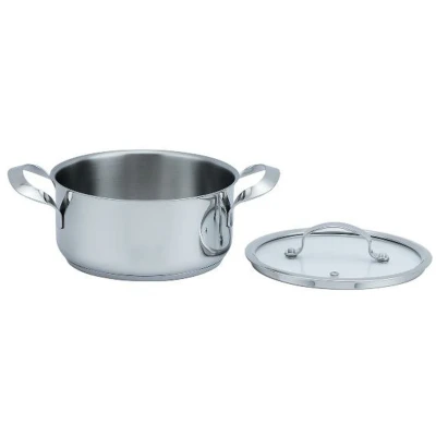 Afbeelding van Kookpot met Deksel Haeger PA 16H.010A Grijs Ø 16 cm