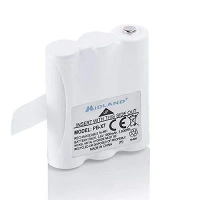 Afbeelding van PBX7 Battery pack voor Midland XT70 Ni MH 1000 mAh 3.6V