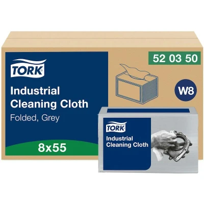 Afbeelding van Tork Reinigingsdoek industrial cleaning w8 520350 Pak a 55 vel 8 stuks