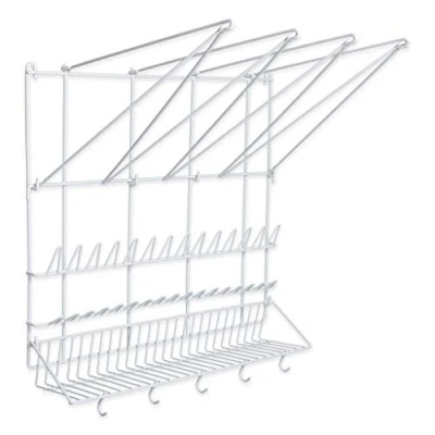 Afbeelding van thermohauser Wandhouder (roestvrij staal) voor spuitzakken, spuiten en keukengerei, 50 x cm