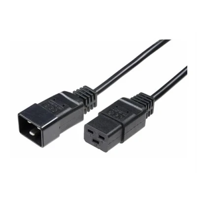 Image de MicroConnect Câble d&#039;alimentation IEC 60320 C19 pour C20 16 A 3 m noir