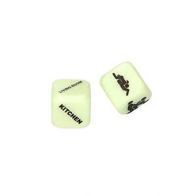 Afbeelding van Light Up Your Sexy Night Dice Glow in the Dark