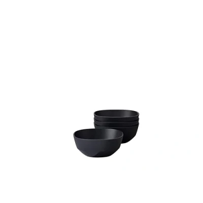 Afbeelding van Mepal serveerschaal Silueta 4x 250 ml Saladeschaal Nordic black