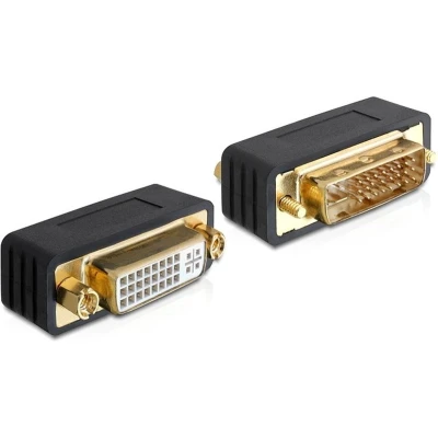 Afbeelding van DVI I Dual Link poortbeschermer verguld / zwart