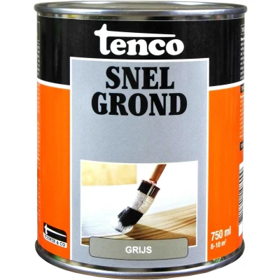 Afbeelding van Tenco Snelgrond 0,75 ltr grijs Grondverf en Menie