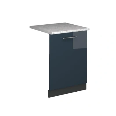 Afbeelding van Vicco « Fame Line », bleu foncé brillant, 60 cm, marbre AP