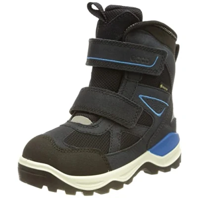 Afbeelding van ECCO Mountain Sneakers hoog voor kinderen, Maat: 24, Black night sky Leer